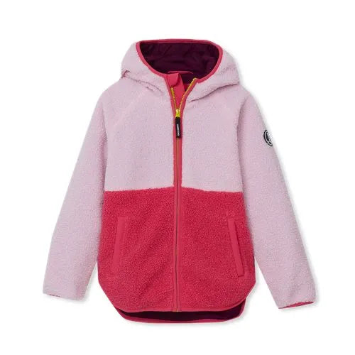 Kids Colorblock Sherpa Jacket