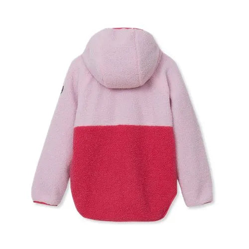 Kids Colorblock Sherpa Jacket
