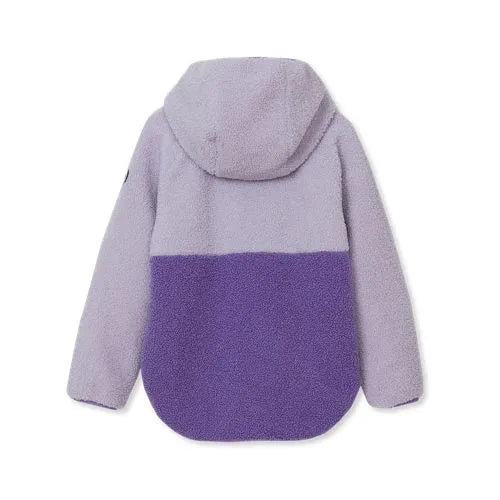 Kids Colorblock Sherpa Jacket