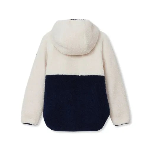 Kids Colorblock Sherpa Jacket