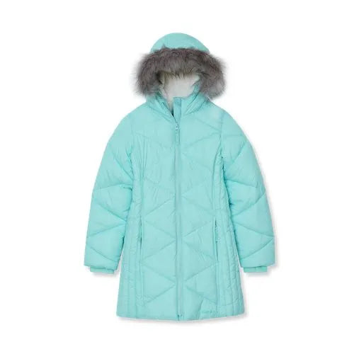 Girls Water Resistant Parka
