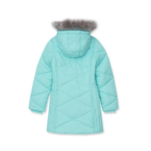 Girls Water Resistant Parka