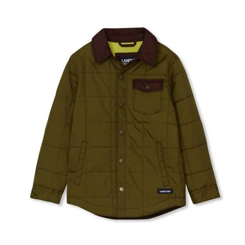 Boys Quilted Water Resistant Jacket
