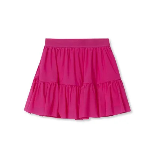 Girls Tiered Mesh Skort