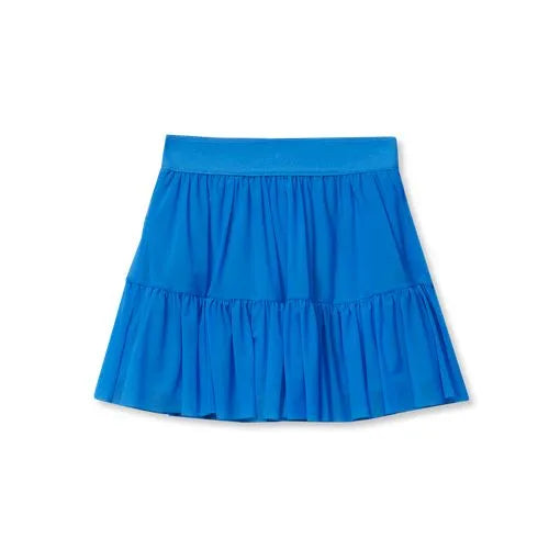 Girls Tiered Mesh Skort
