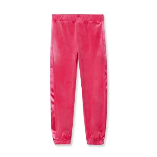 Girls Velour Sparkle Jogger Sweatpants