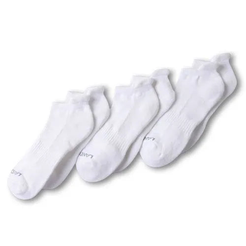 Men's Performance Half Cushion Ankle Socks 3 Pack