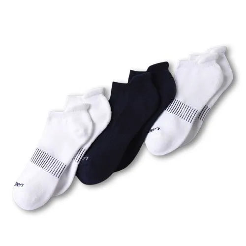 Men's Performance Half Cushion Ankle Socks 3 Pack