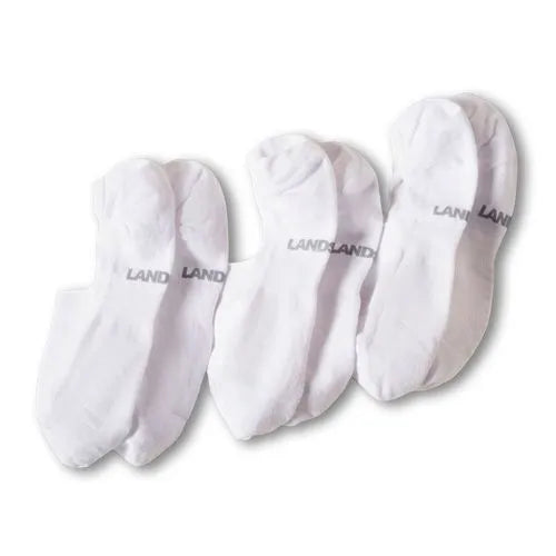 Men's Cotton No Show Socks 3 Pack