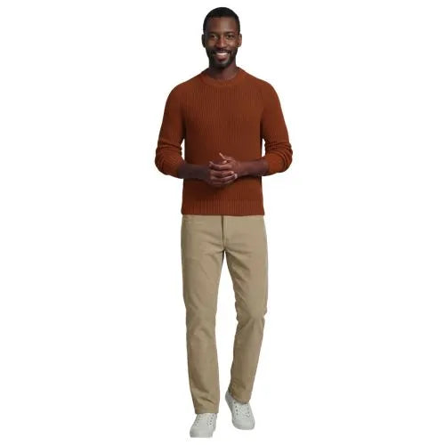 Men's Corduroy Classic Straight Fit 5 Pocket Pant