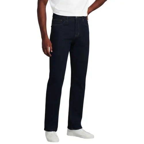 Men's Stretch Comfort Waist Classic Straight Fit Forever Blue Jean