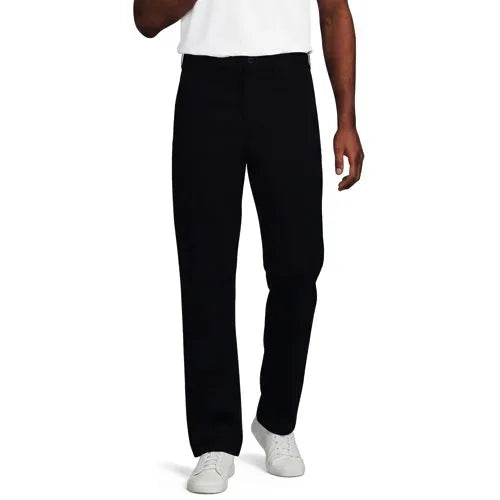 Men's Travel Kit Comfort Waist Classic Straight Fit Chino Pant