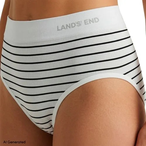 Women's Bikini Brief Cotton Comfort Seamless Basic Panties 3 Pack