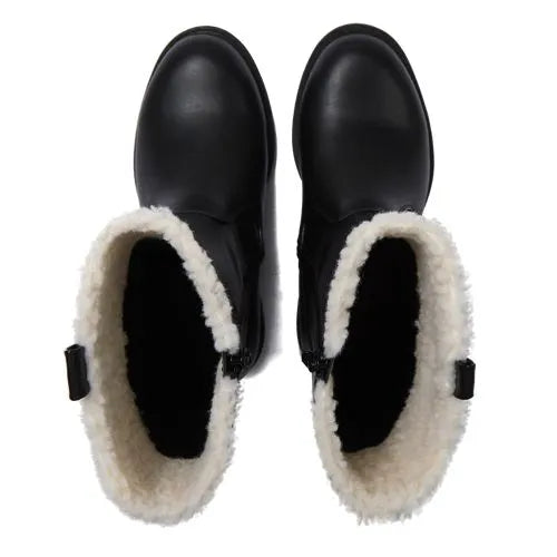 Girls Zip Up Tall Boots