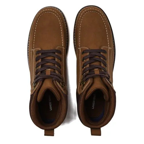 Men's Casual Moc Toe Boots