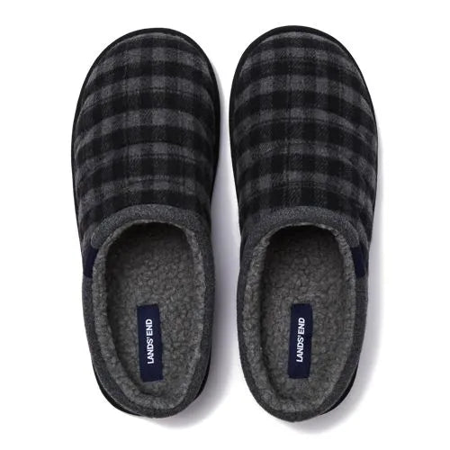 Men's Quilted Flannel Slippers