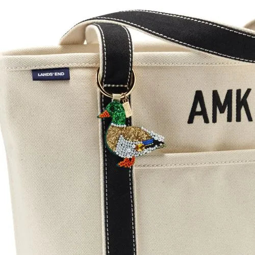 Duck Beaded Bag Charm