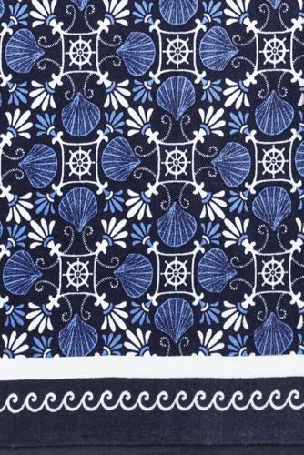 Printed Velour Beach Towel
