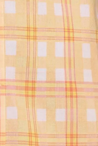 Men's Traditional Fit Short Sleeve Madras Shirt