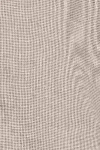 Men's Traditional Fit Short Sleeve Linen Shirt