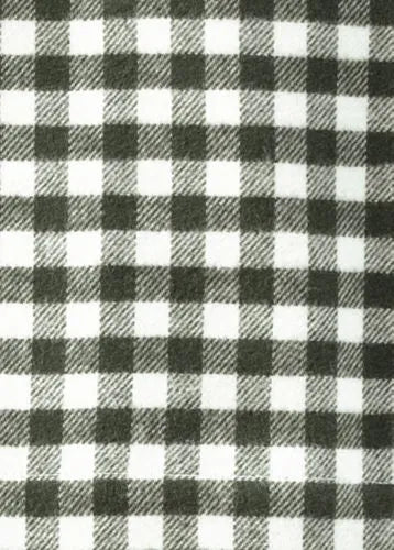 Comfy Super Soft Cotton Flannel Plaid Bed Sheet Set - 5oz