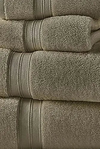 Blue Loom Liam Bleach Friendly Cotton 6 Piece Bath Towel Set