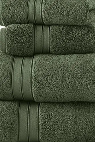 Blue Loom Liam Bleach Friendly Cotton 6 Piece Bath Towel Set