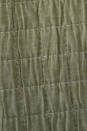Essential Cotton Windowpane Reversible Bed Blanket