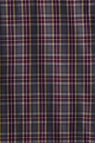 Girls Plaid A-line Skirt Below The Knee