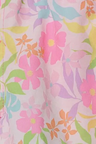 Girls Chlorine Resistant Stretch Woven Swimsuit Shorts