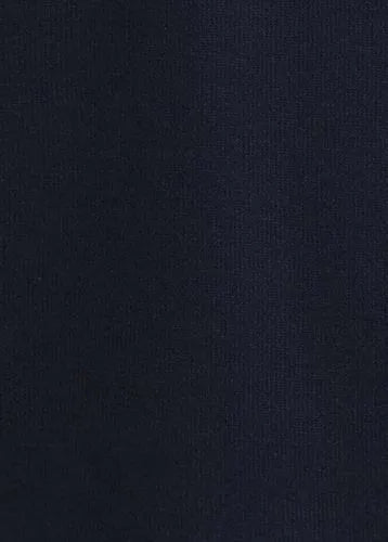 Men's Long Sleeve Corduroy Collar Bedford Rib Quarter Zip