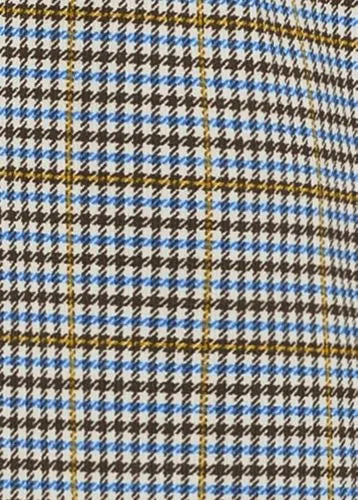 Men's Long Sleeve Corduroy Collar Bedford Rib Quarter Zip