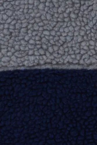 Kids Sherpa Contrast Full Zip Up Jacket