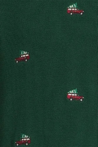 Men's Long Sleeve Drifter Holiday Roads Crewneck Sweater