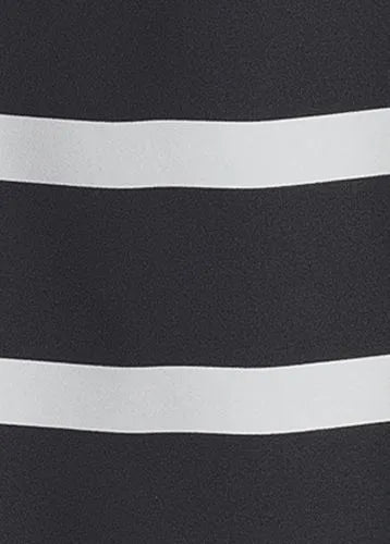 Women's Charmeuse Long Sleeve Contrast Collar Blouse