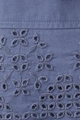 300 Thread Count Cotton Percale Eyelet Bed Sheet Set