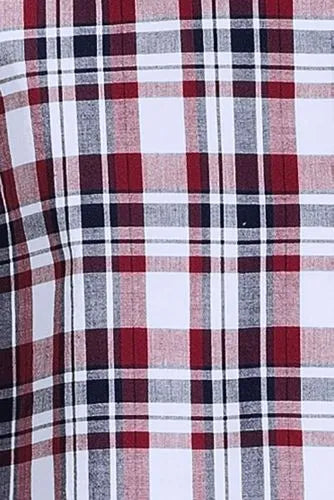 Men's Long Sleeve Madras Shirt