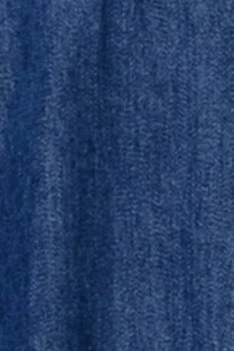 Girls Short Sleeve Lightweight Denim Dress