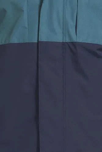 Men's Waterproof Colorblock Raincoat