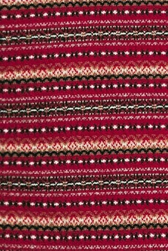 Men's Long Sleeve Cashtouch Fairisle Sweater Polo