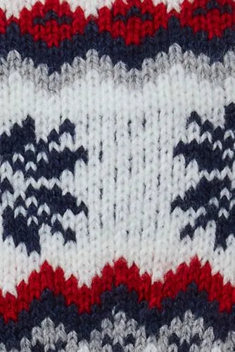 Kids Knit Fair Isle Convertible Mittens