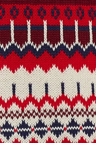 Boys Intarsia Holiday Crewneck