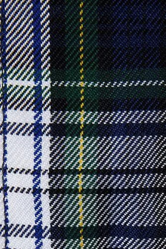 Girls Plaid Jumper Top of Knee